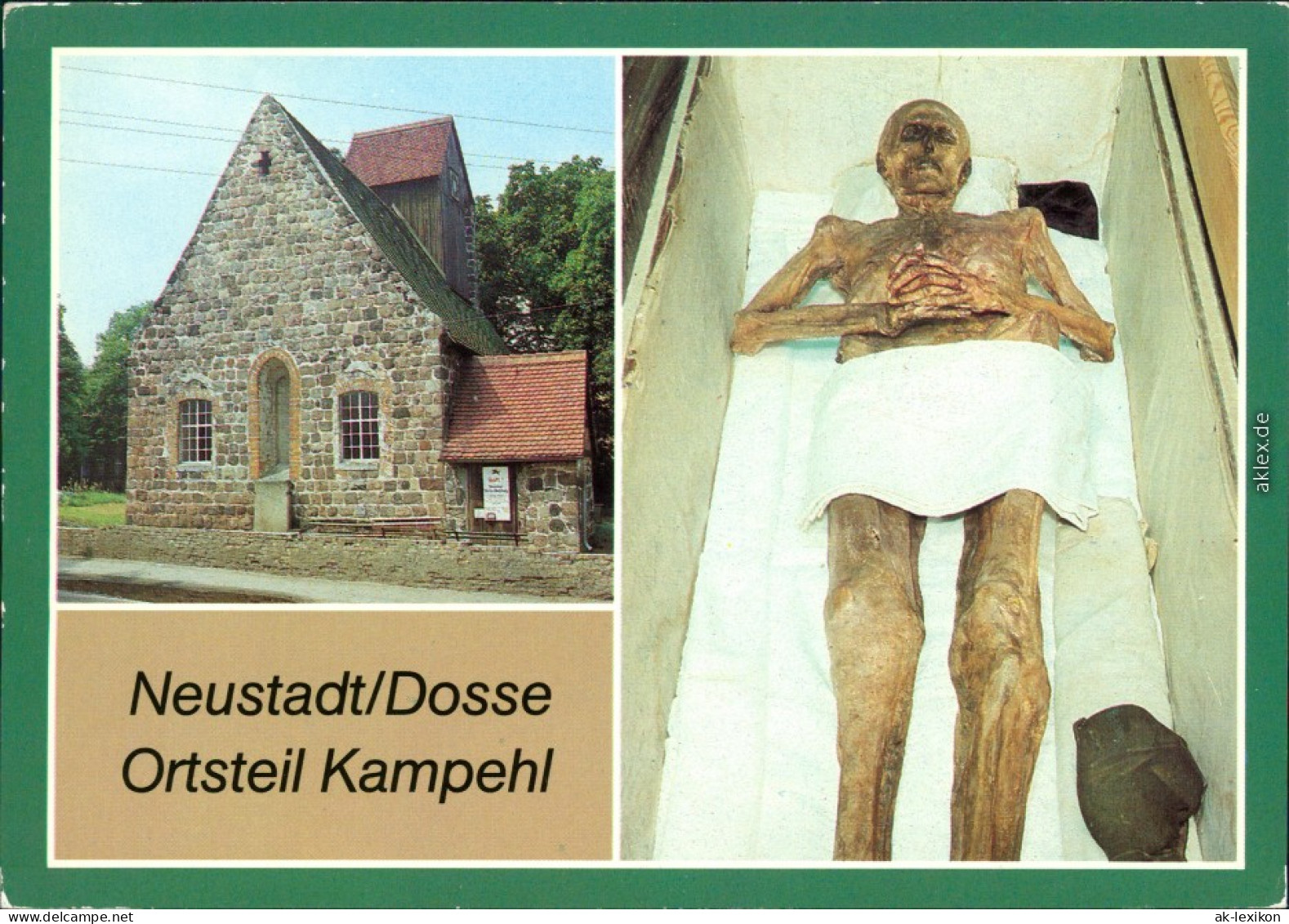 Krempehl Neustadt (Dosse) Wehrkirche (700 Jährig) - In Der Gruft Liegt 1982 - Neustadt (Dosse)