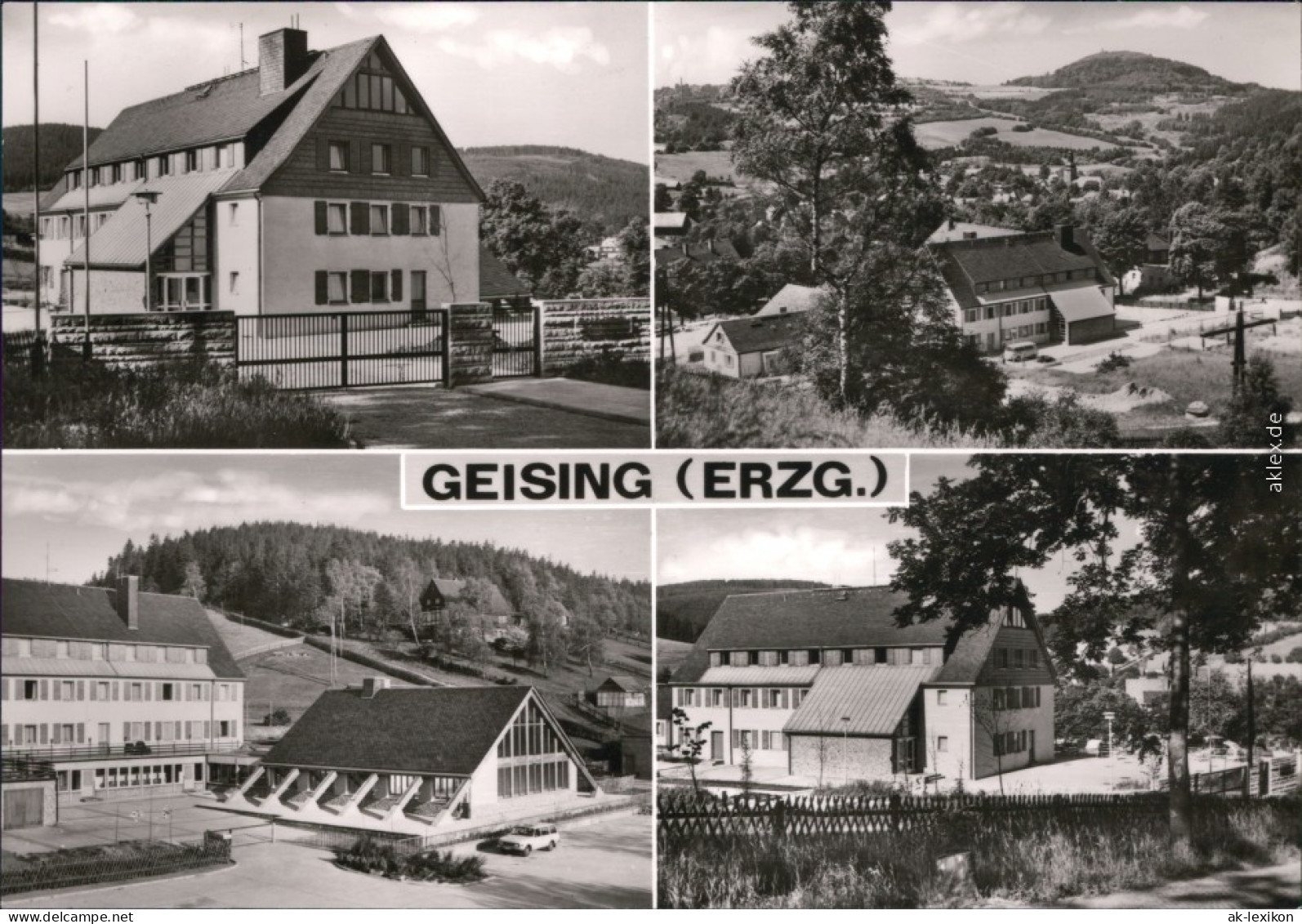 Löwenhain-Altenberg (Erzgebirge) Verschiedene Ansichten Von Der Kuranlage 1983 - Geising