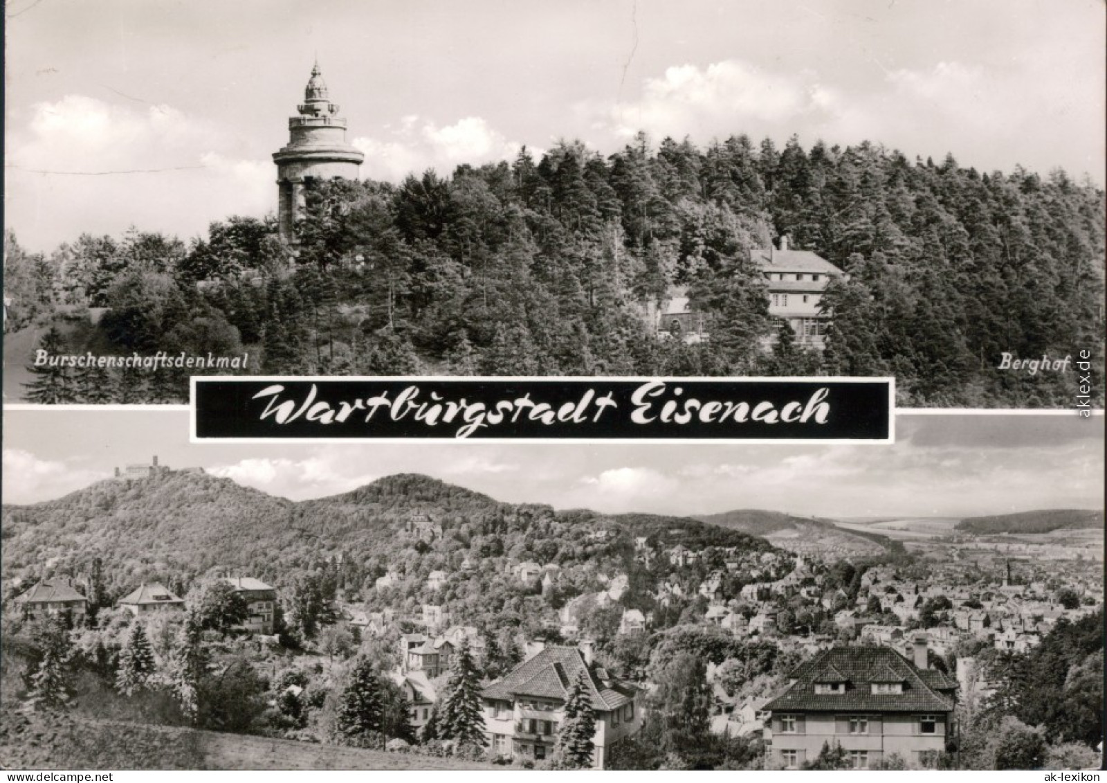 Ansichtskarte Eisenach Panorama Ansicht 1975 - Altri & Non Classificati