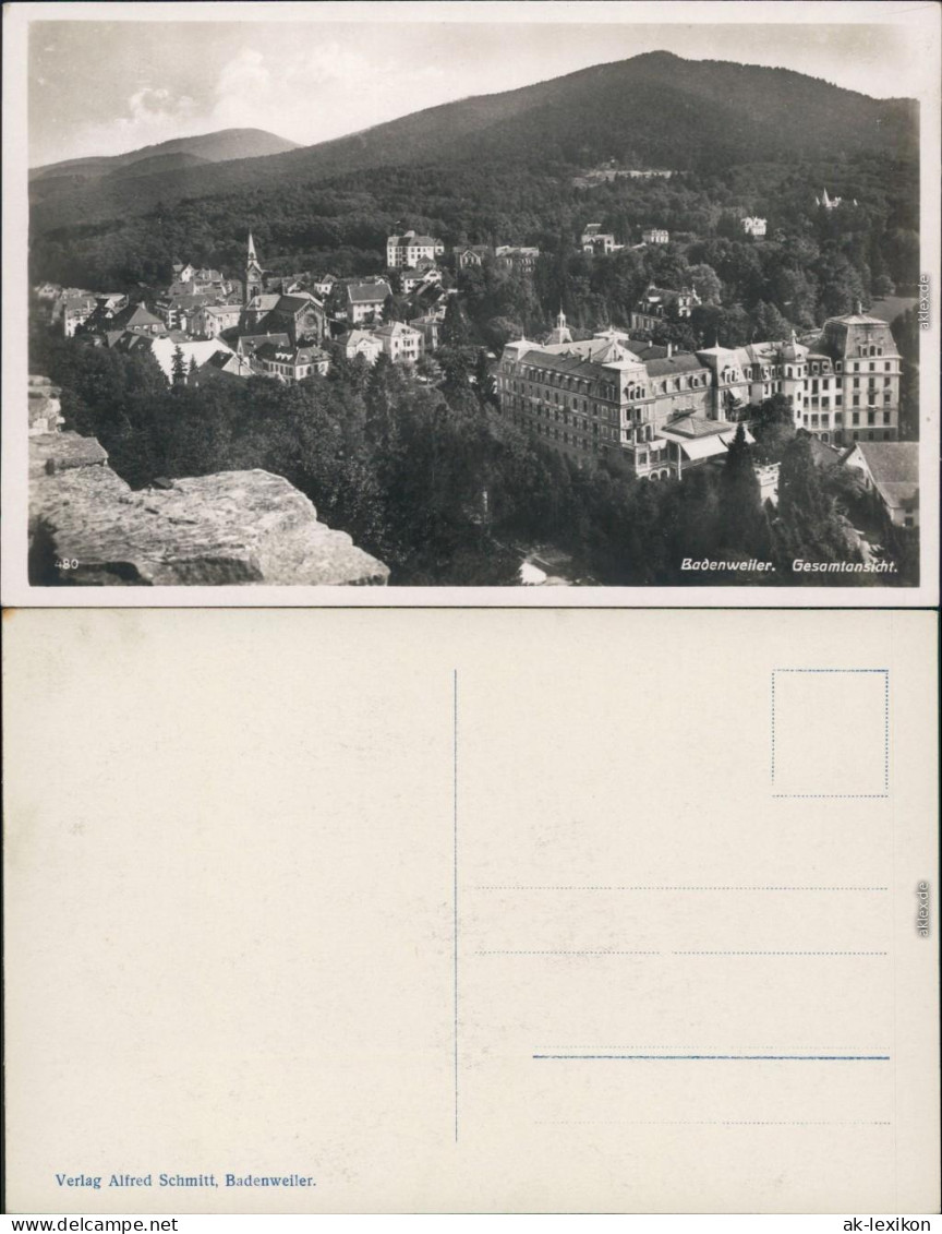 Panorama, Hotel - Straßenblick - Badenweiler
