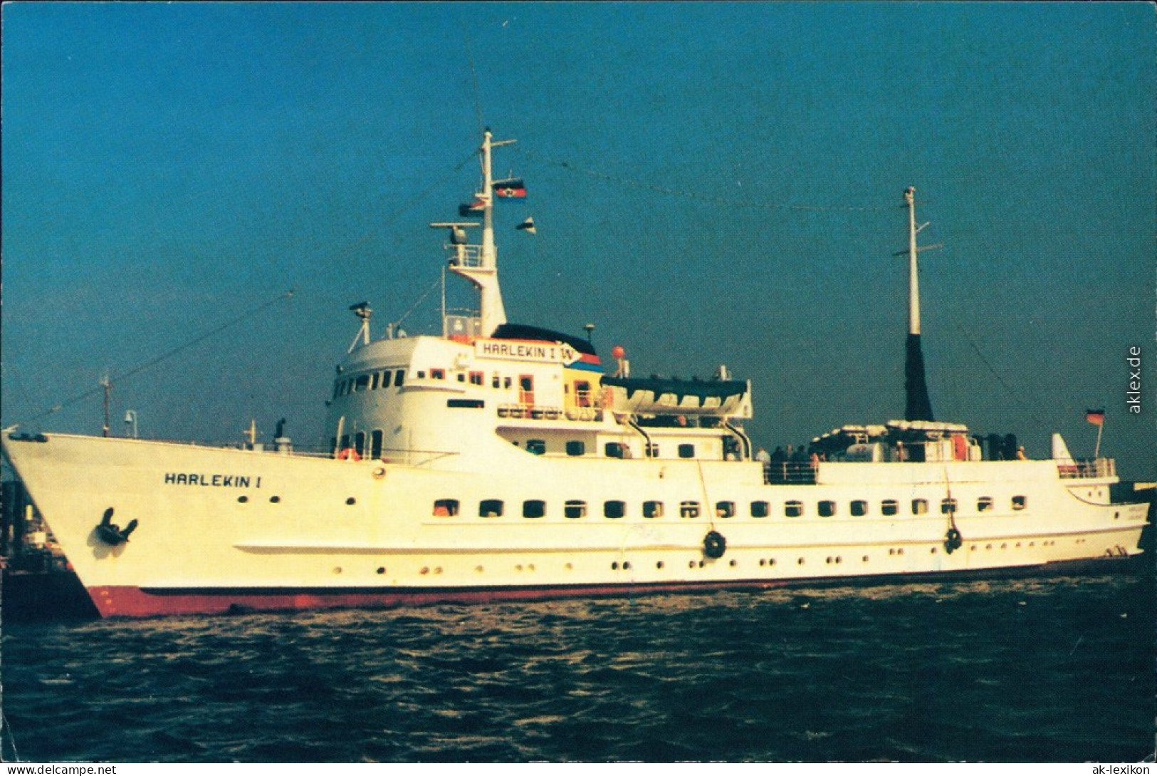 Ansichtskarte  MS "Harlekin I" 1985 - Ferries