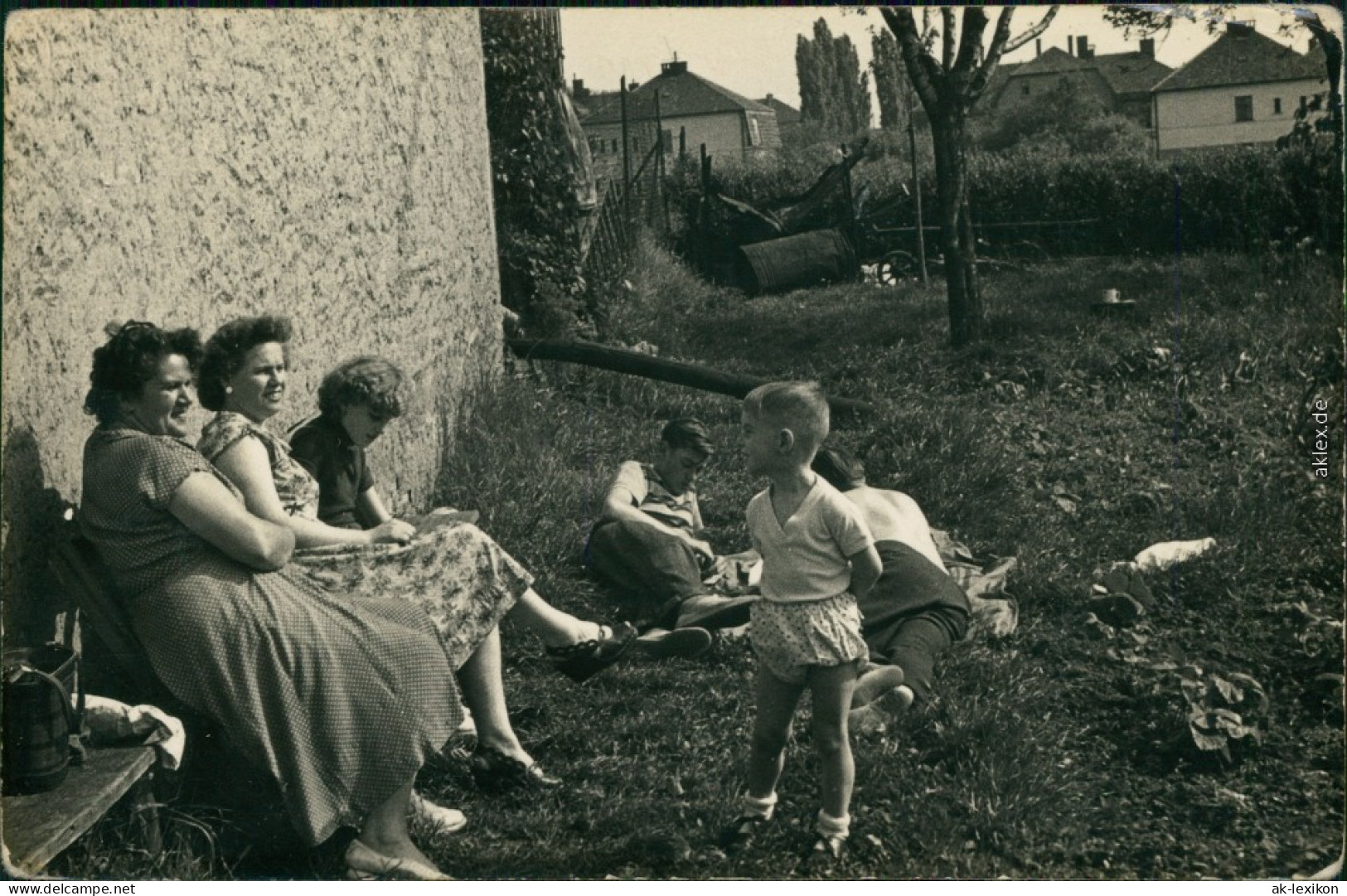 Foto  Menschen / Soziales Leben - Familienfotos 1955 Privatfoto  - Gruppi Di Bambini & Famiglie