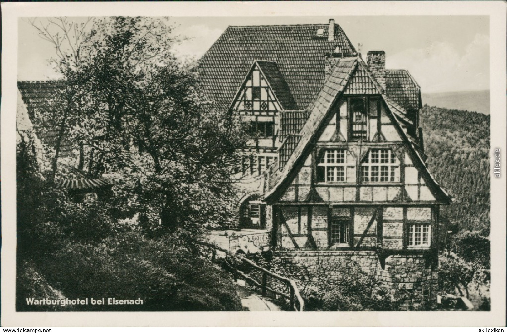 Ansichtskarte Eisenach Wartburg 1939 - Eisenach