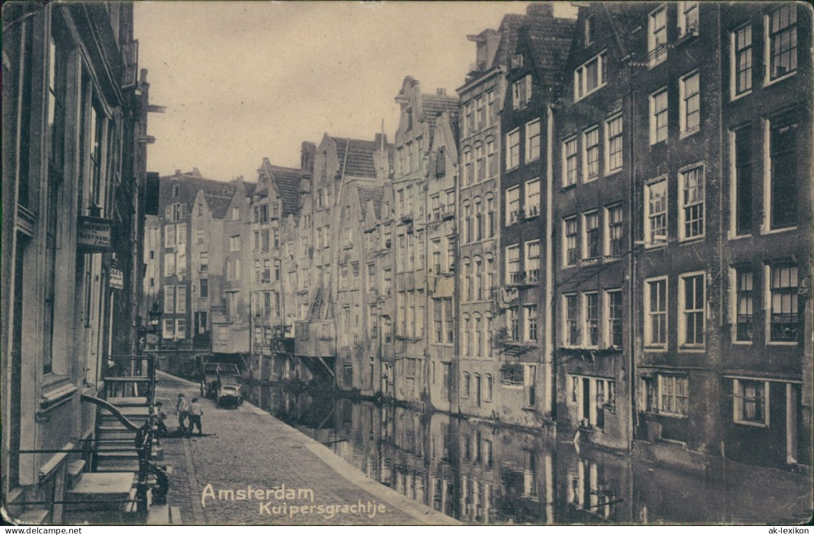 Postkaart Amsterdam Amsterdam Partie In Der Kuipersgrachtje 1917  - Amsterdam