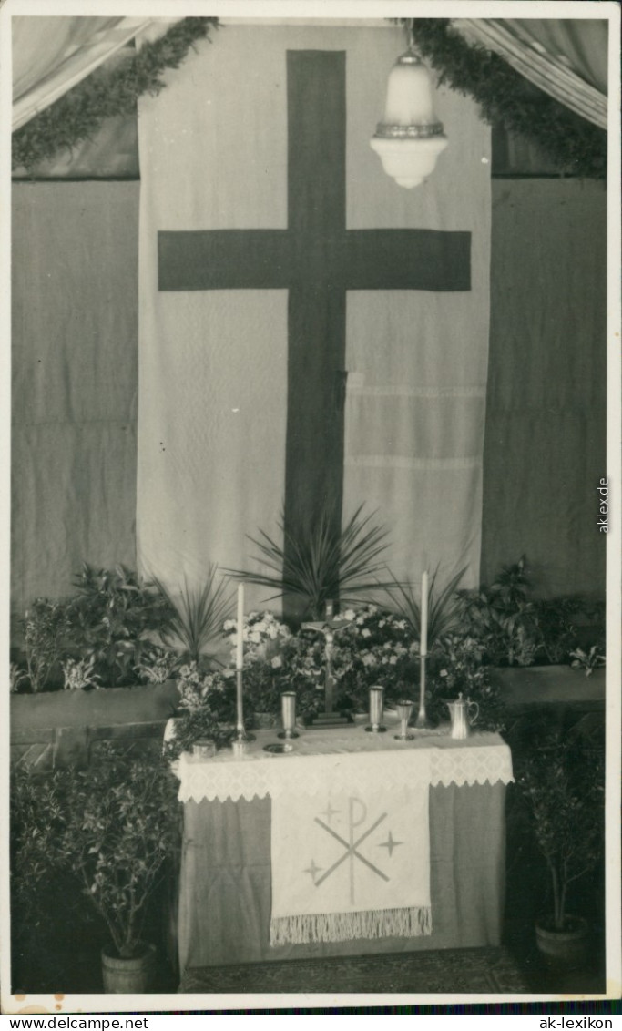 Königsbrück Kinspork Militärkirche Feldkirche Truppenübungsplatz B Kamenz 1932 - Königsbrück