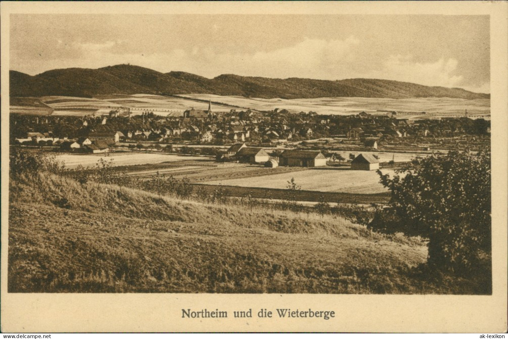 Ansichtskarte Northeim Northeim Und Die Wieterberge 1930 - Northeim