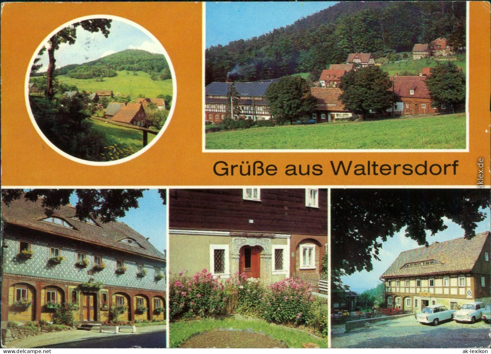 Waltersdorf Großschönau (Sachsen)   Konsumgaststätte "Grenzbaude" 1985 - Grossschönau (Sachsen)