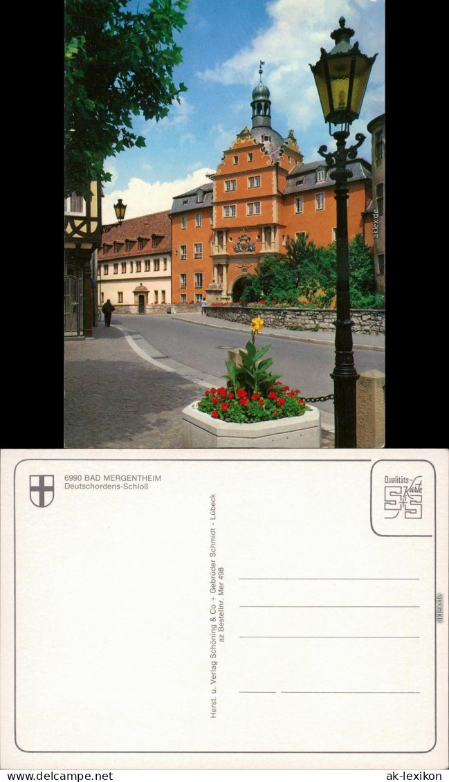 Ansichtskarte Bad Mergentheim Deutschordens-Schloss 1995 - Bad Mergentheim