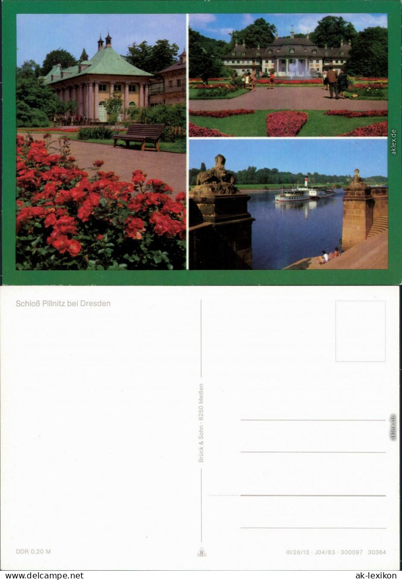 Ansichtskarte Pillnitz Schloss Pillnitz 1983 - Pillnitz