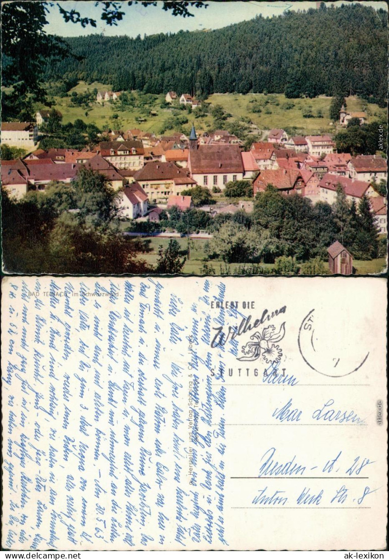 Ansichtskarte Bad Teinach-Zavelstein Panorama-Ansicht 1978 - Bad Teinach