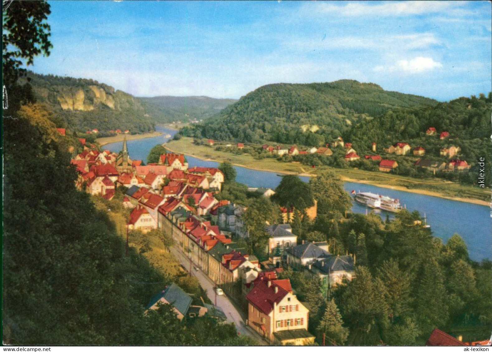 Ansichtskarte Wehlen Sächsische Schweiz 1978  - Wehlen