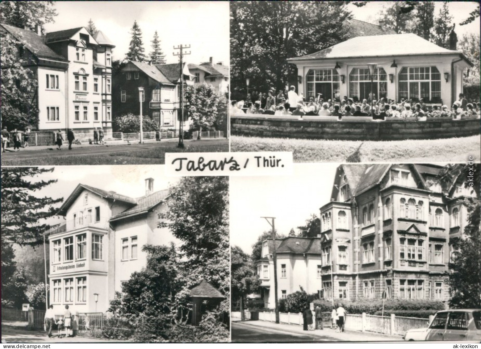 Tabarz Thüringer Wald FDGB-Ferienheim "Freundschaft", "Einheit",     1975 - Tabarz