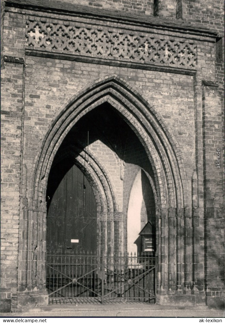 Eberswalde St. Maria-Magdalenenkirche - Portal 1978 - Eberswalde