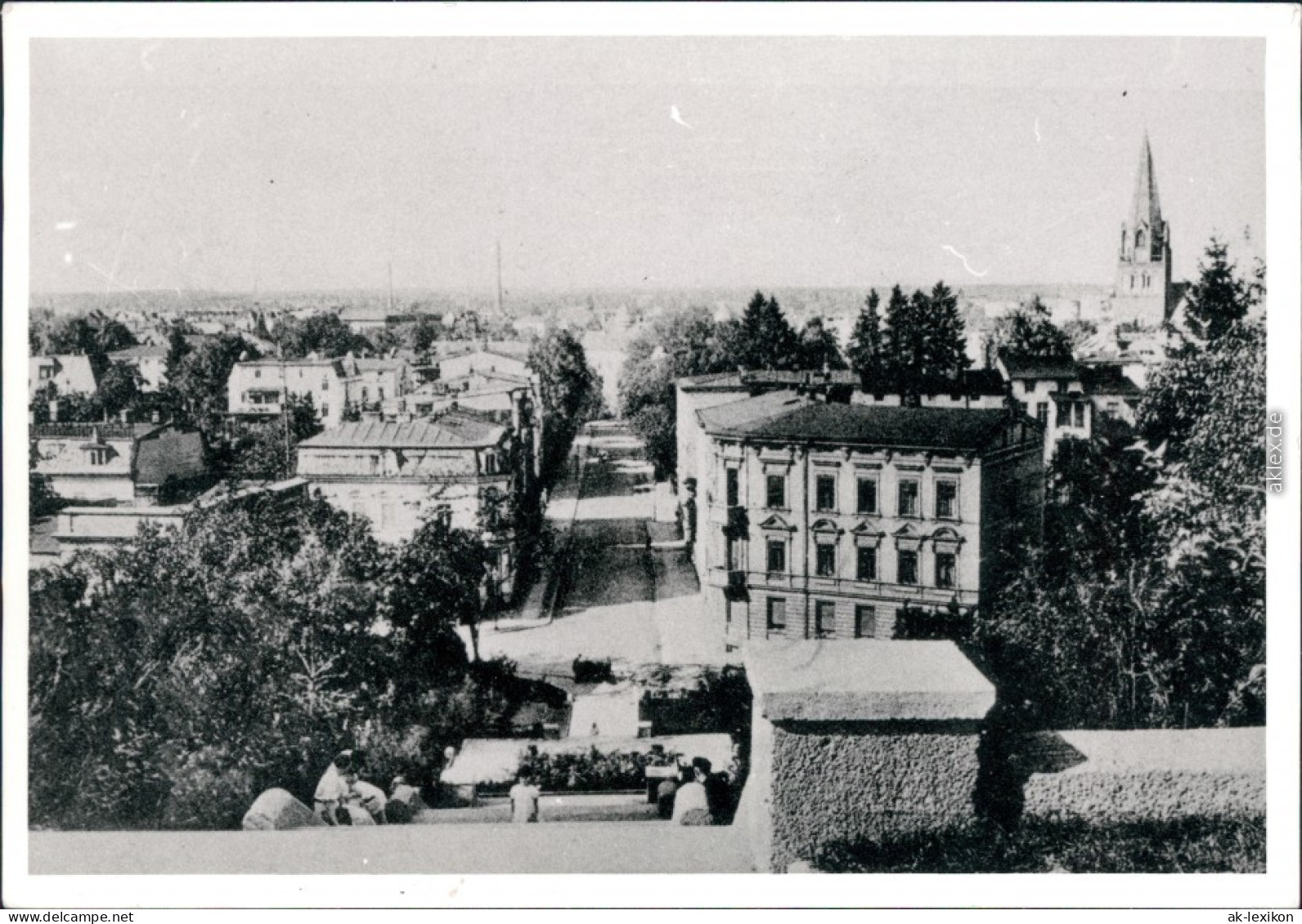 Archivabzug Von 1962 Einer Ansichtskarte Eberswalde Panorama-Ansicht - Eberswalde