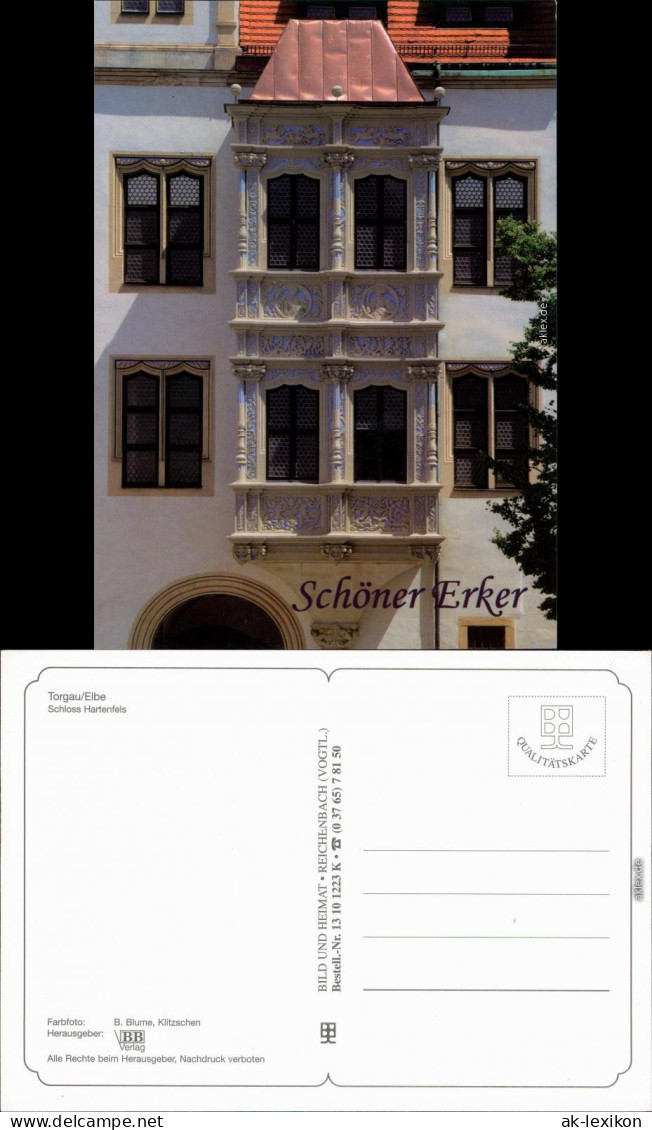 Ansichtskarte Torgau Schloss Hartenfels Bb 1995 - Torgau