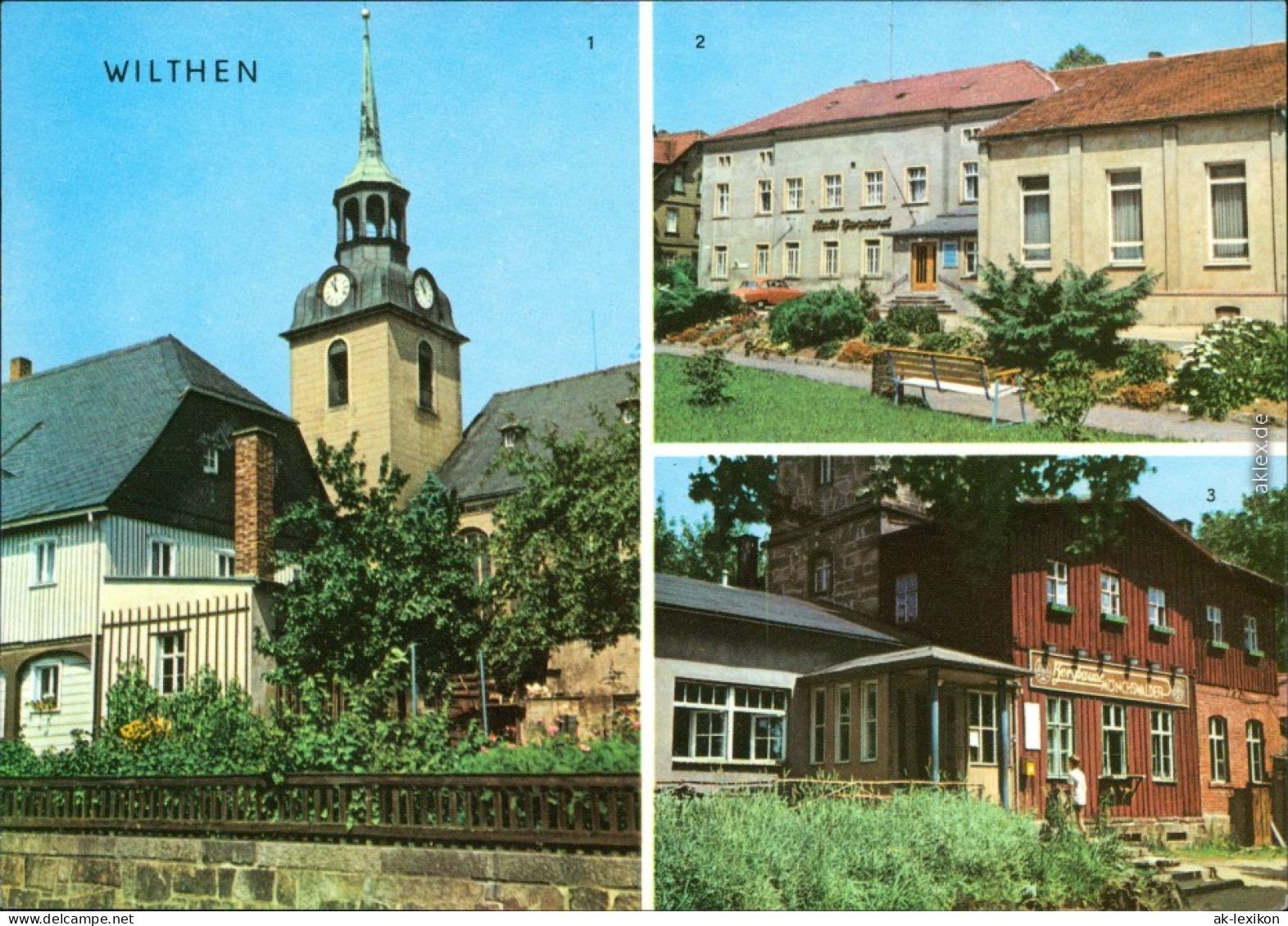 Wilthen (Sachsen) 2. HOG   Brauerein, 3. Mönchswalder Bergbaude 1984 - Wilthen