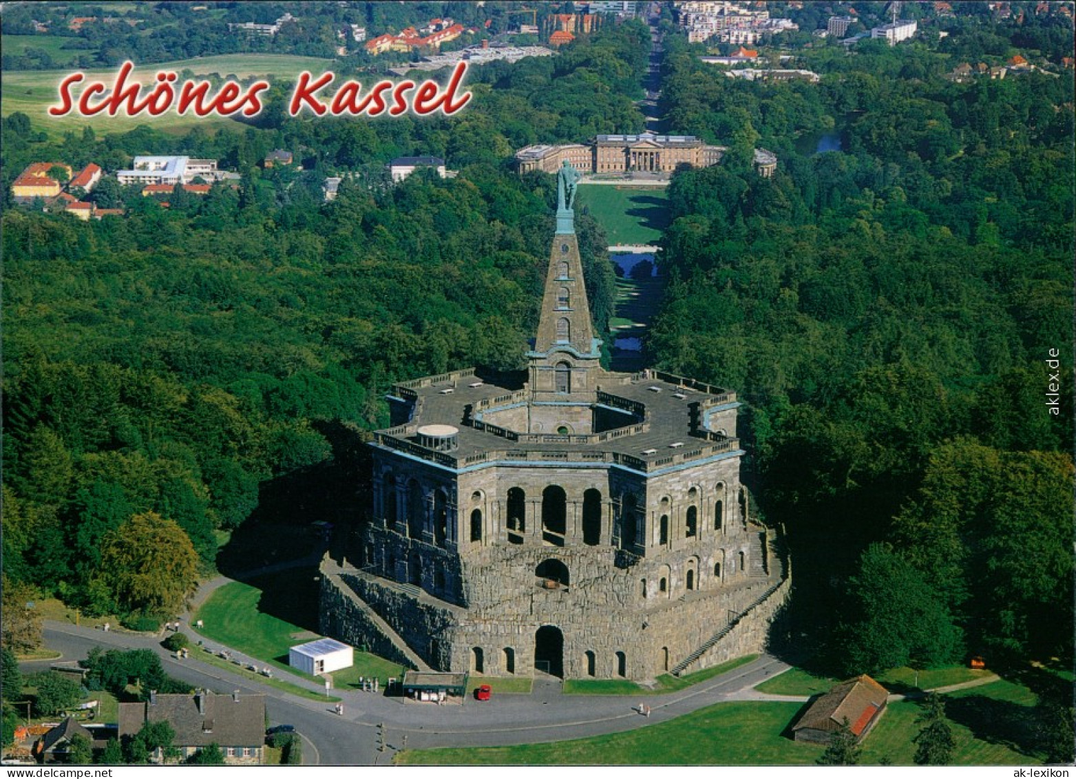 Bad Wilhelmshöhe-Kassel Cassel Herkules Und Kaskaden, Schloss 2005 - Kassel