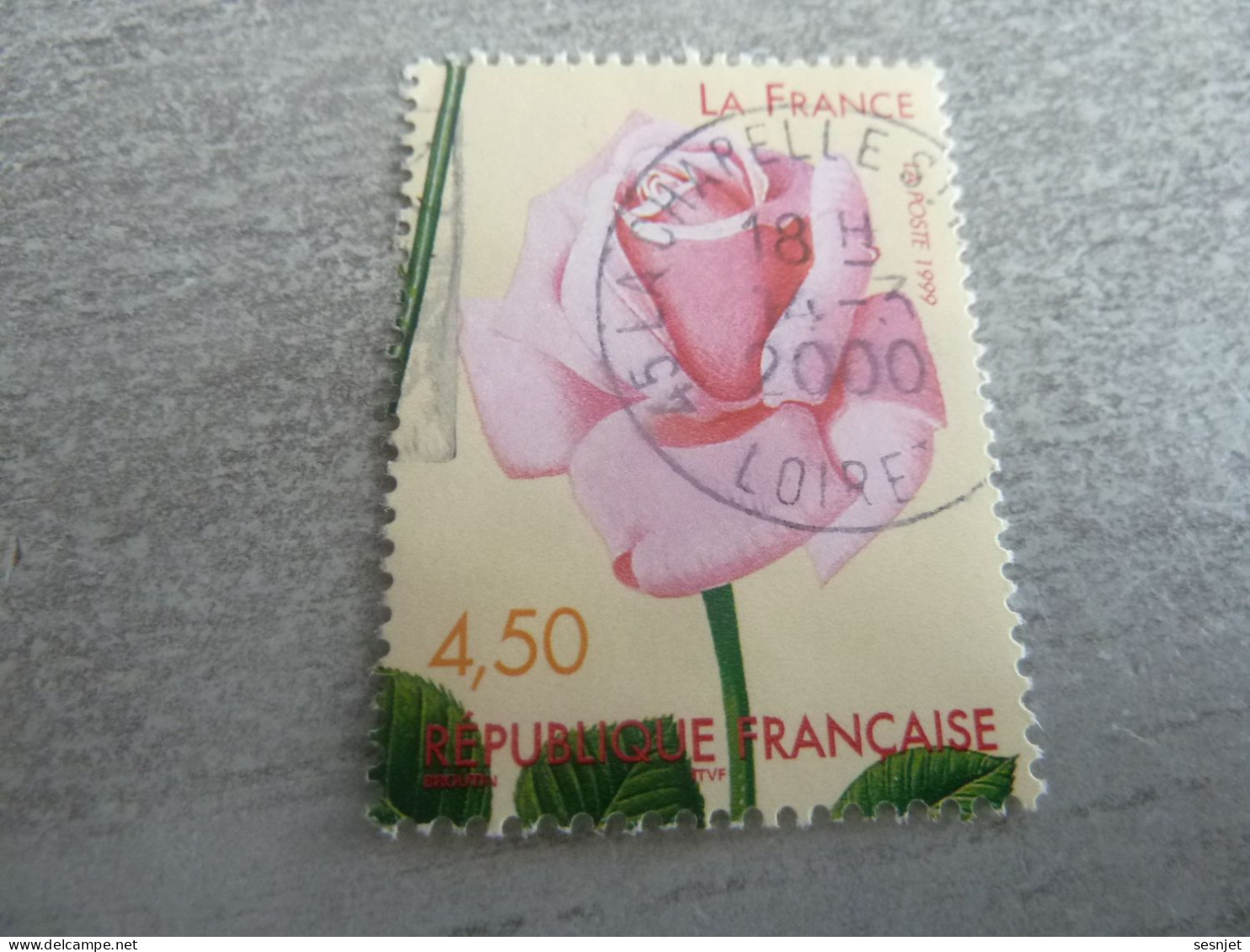 Lyon - Congrès Mondial De Roses Anciennes - 4f.50 - Yt 3250 - Multicolore - Oblitéré - Année 1999 - - Oblitérés