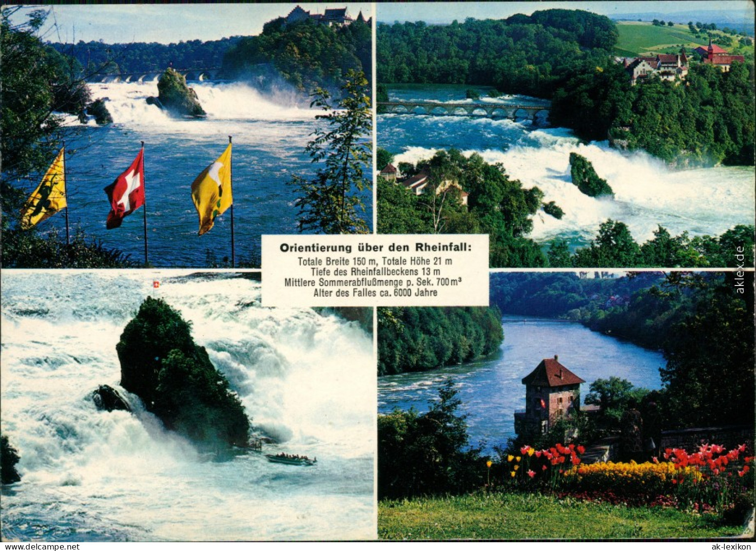 Ansichtskarte Neuhausen Am Rheinfall Rheinfall 1982 - Autres & Non Classés