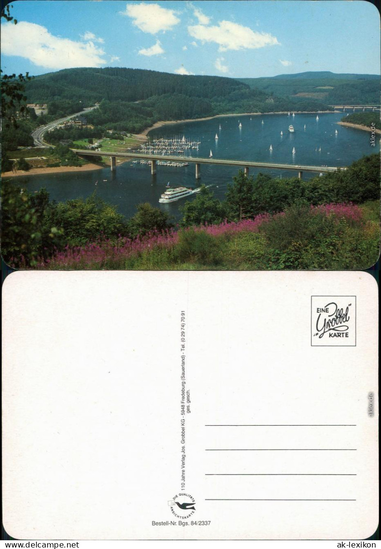 Attendorn Neu-Sondener Talbrücke, Biggesee/Biggetalsperre 1984 - Attendorn