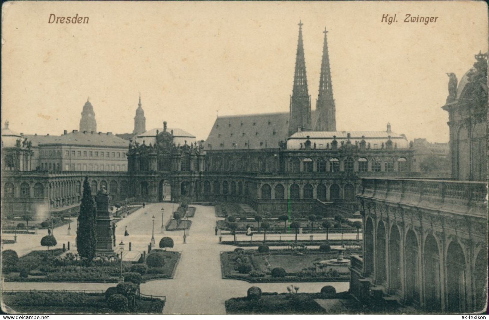 Ansichtskarte Innere Altstadt-Dresden Dresdner Zwinger 1967 - Dresden