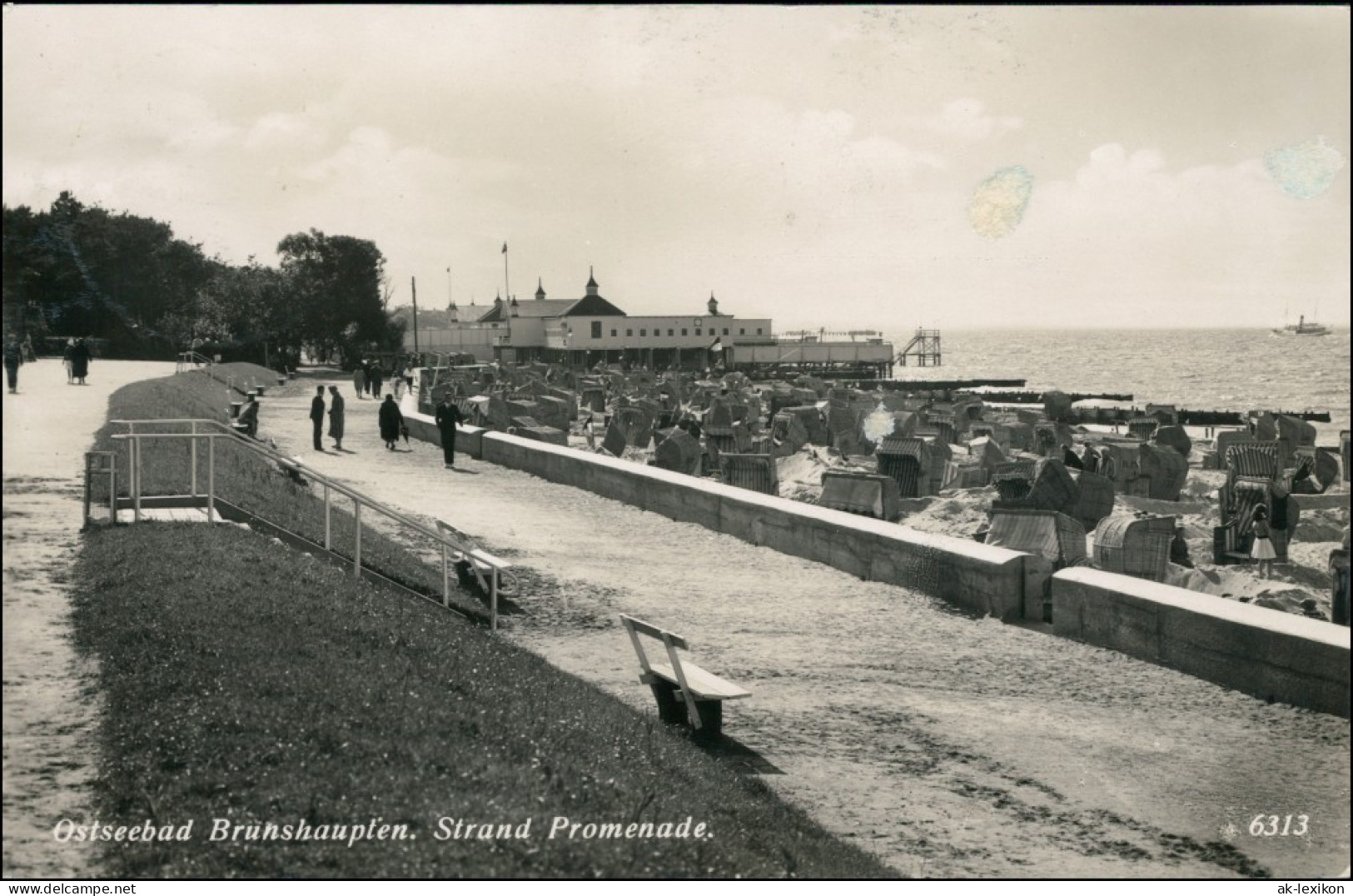 Brunshaupten-Kühlungsborn Strand, Seebrücke Und Promenade 1931  - Kühlungsborn