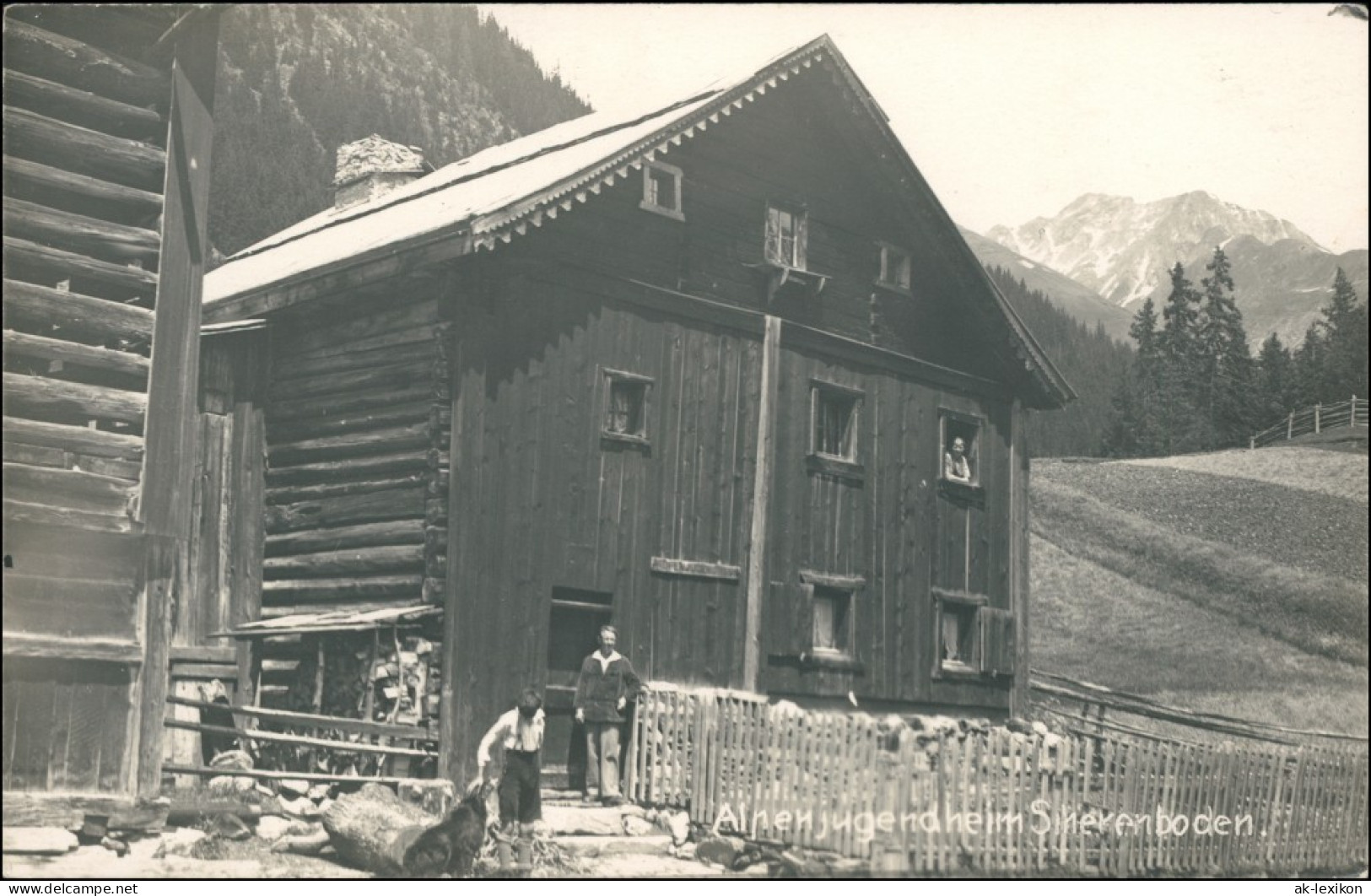 Ansichtskarte  Alpenjugendheim Smerenboden 1927 - A Identifier