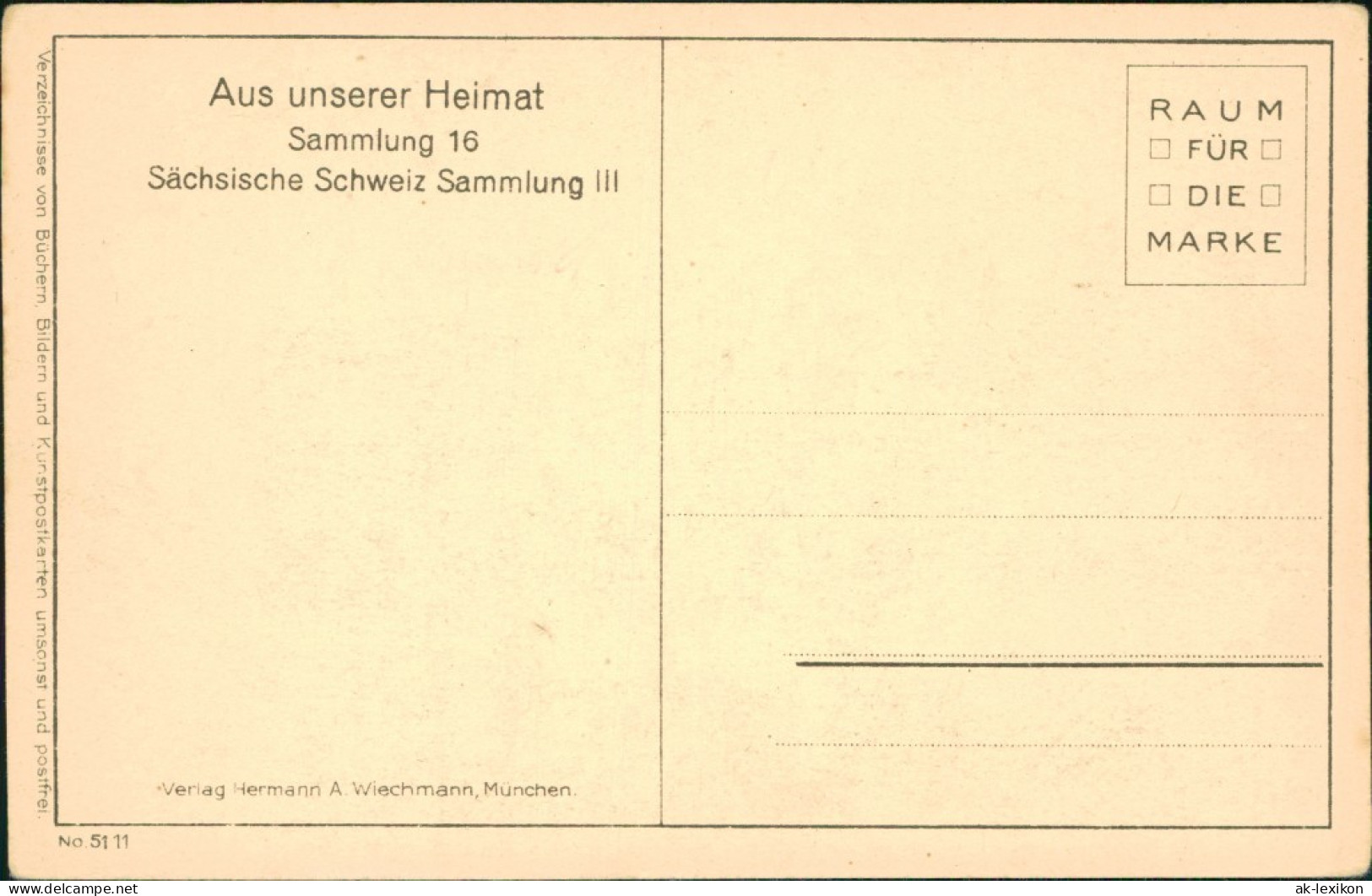 Ansichtskarte Porschdorf-Bad Schandau Abend Am Lilienstein 1928 - Bad Schandau