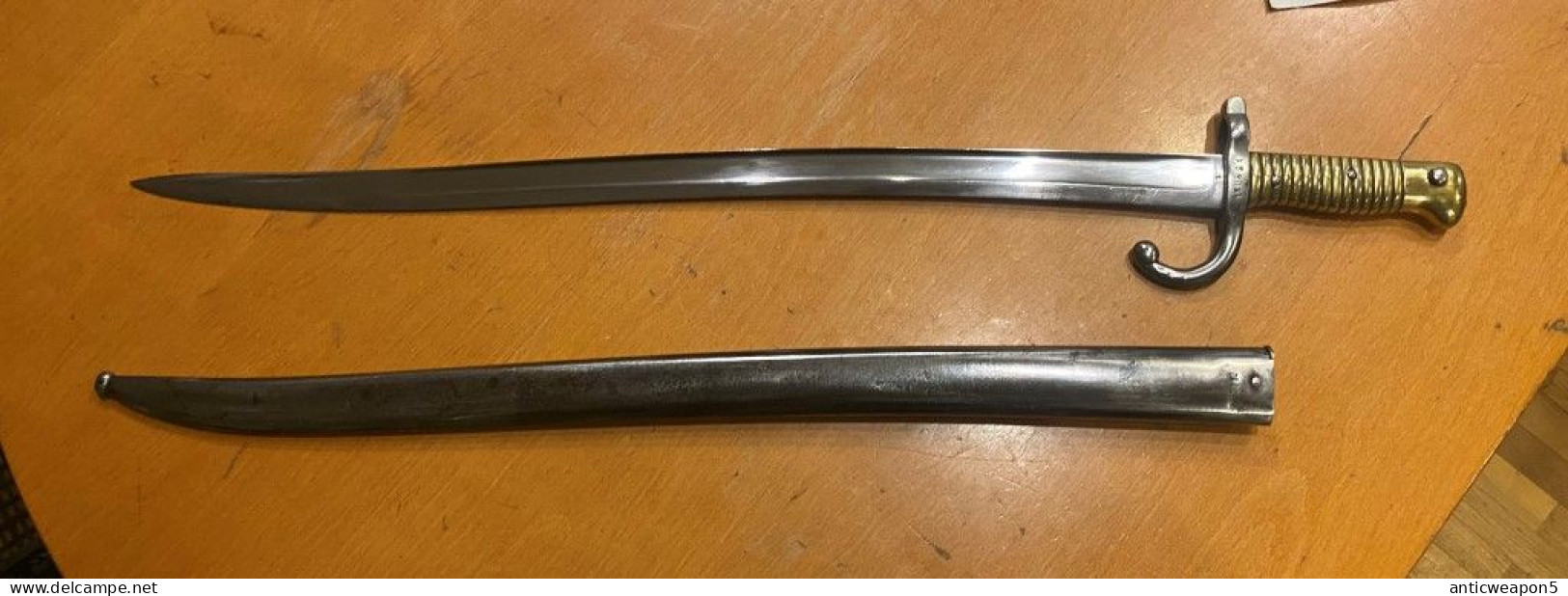 Baïonnette Pour Fusil Chassepot (Série Z) France M1866 (152) - Knives/Swords