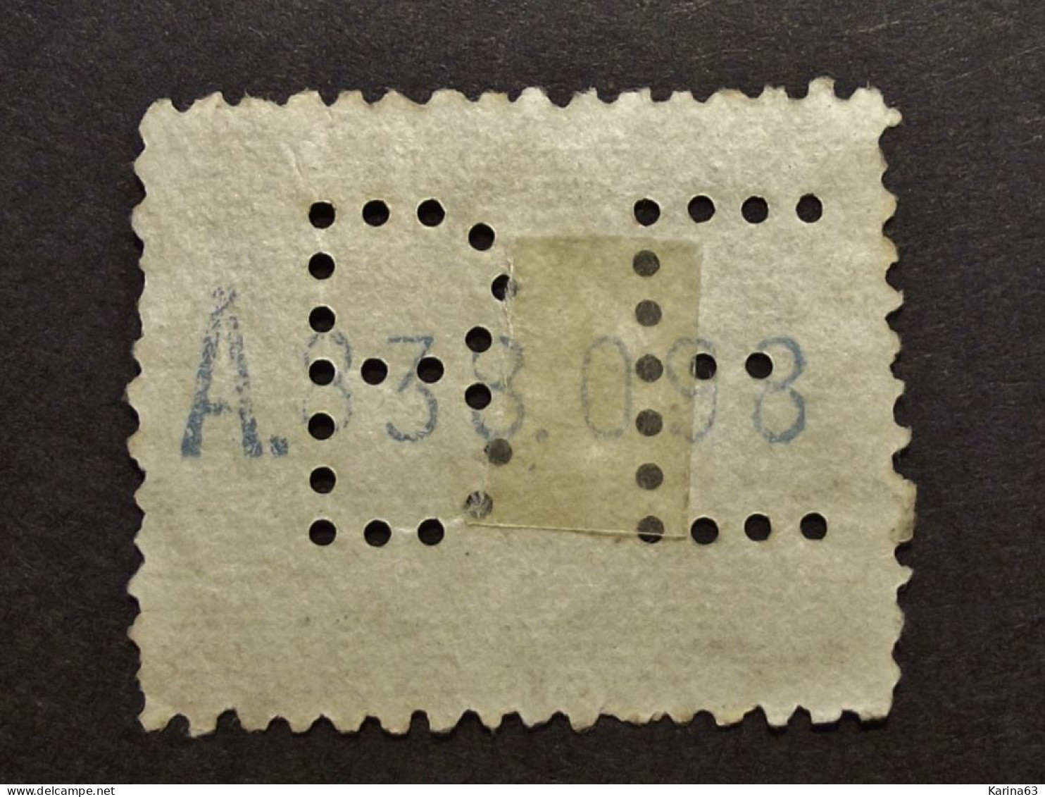 Espana - Spain - Alfonso XIII -  Perfin - Lochung  With Number - B E - Banco Espana - Cancelled - Used Stamps