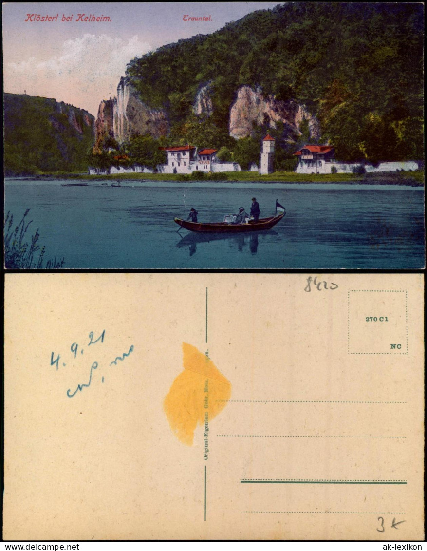 Ansichtskarte Kelheim Trauntal, Klösterl 1921 - Kelheim