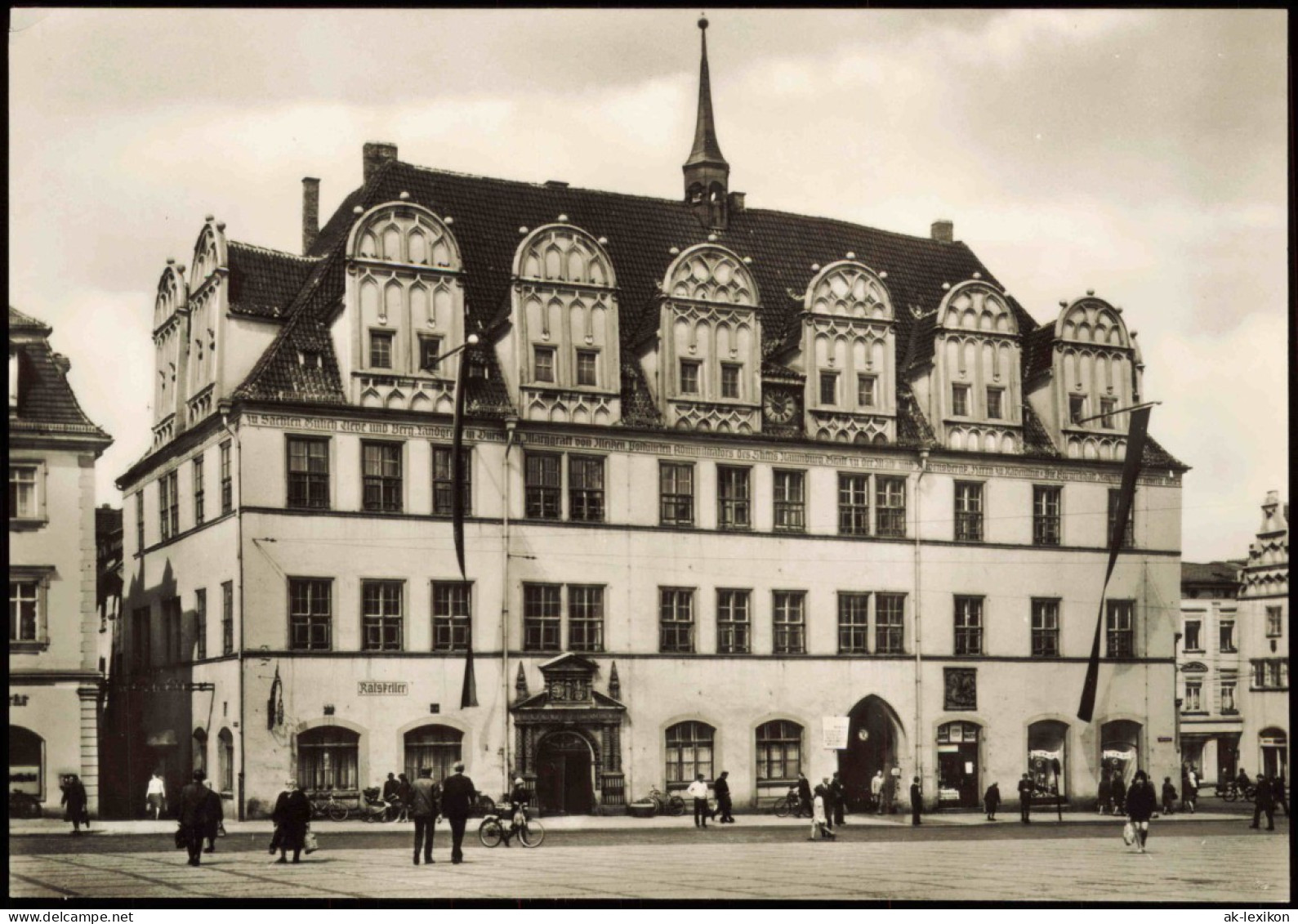Sammelkarte Naumburg (Saale) Rathaus 1980 - Otros & Sin Clasificación