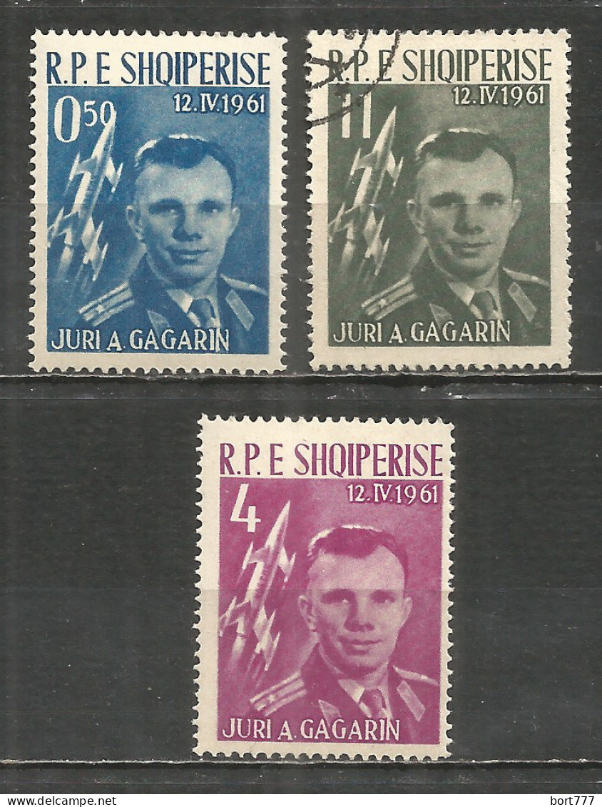 ALBANIA 1962 Mint/used Set Space - Albanien