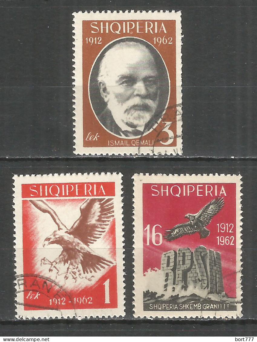 ALBANIA 1962 Used Stamps Mi.# 709-711 - Albanië