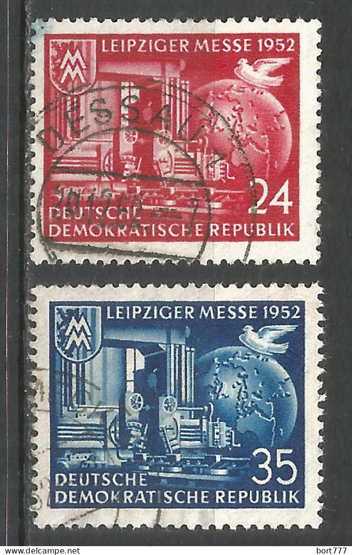 Germany DDR 1952 Year Used Stamps Mi.# 315-316 - Used Stamps