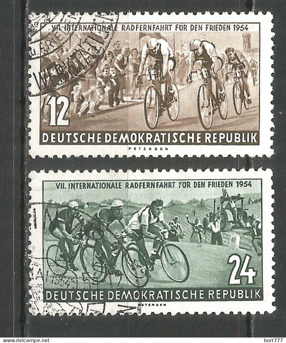 Germany DDR 1954 Year Used Stamps Mi.# 426-427 - Gebraucht