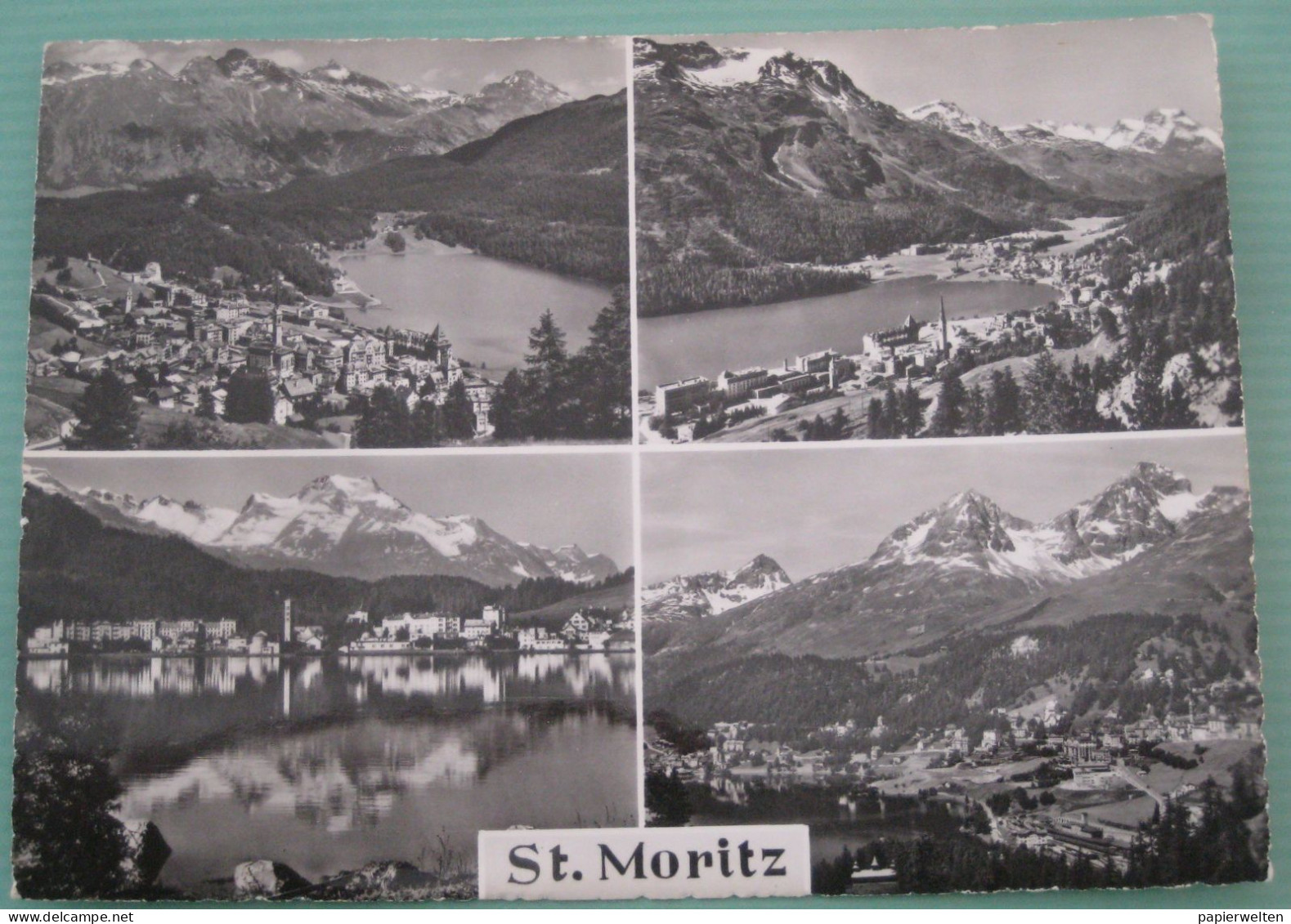 St. Moritz (GR) - Mehrbildkarte - Saint-Moritz