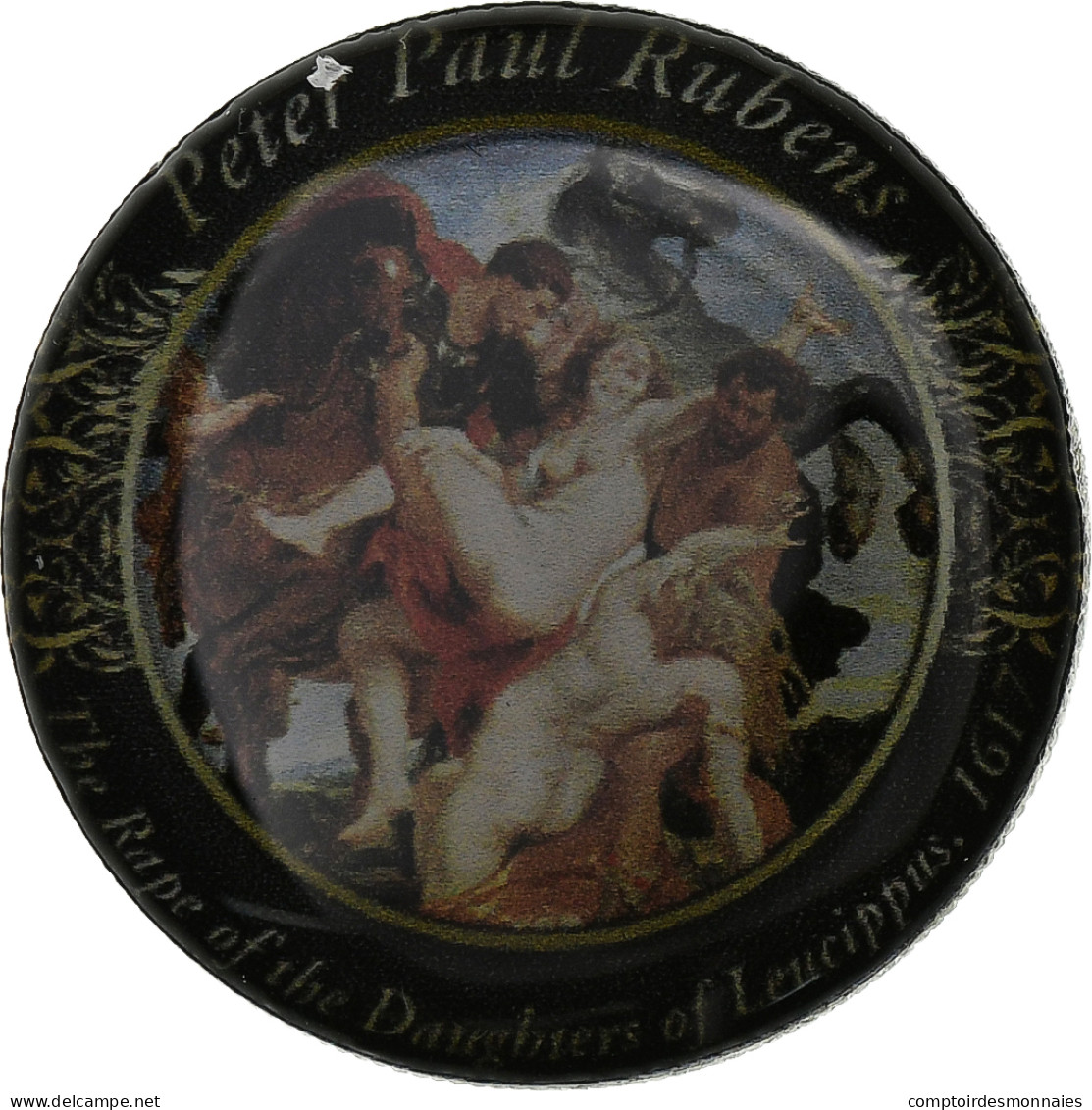 France, Jeton, Rubens, The Rape Of The Daughters Of Leucippus, Nickel, TTB - Autres & Non Classés