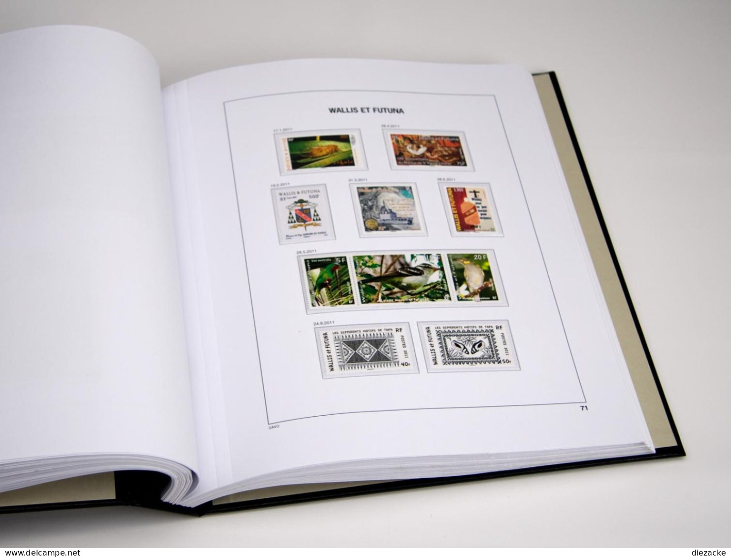 DAVO Wallis & Futuna Vordrucke Luxus 2021 DV14151 Neuware ( - Pre-printed Pages