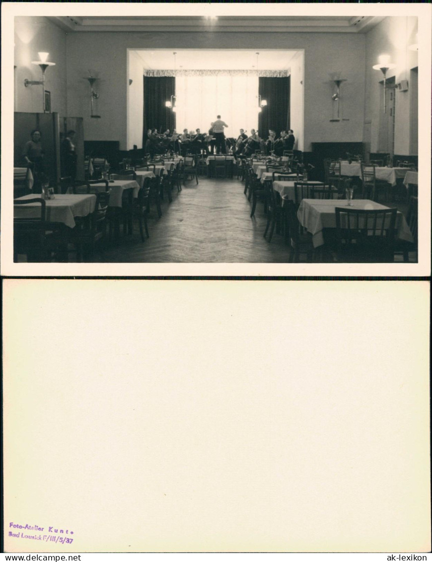 Ansichtskarte Bad Lausick Lausigk Orchester Im Saal 1959 - Bad Lausick