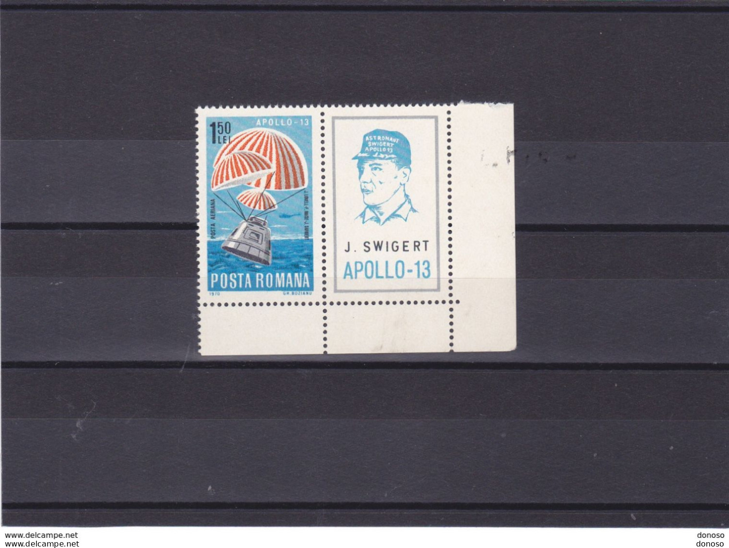 ROUMANIE 1970 APOLLO 13 Yvert PA 226, Michel 2863 NEUF** MNH - Unused Stamps