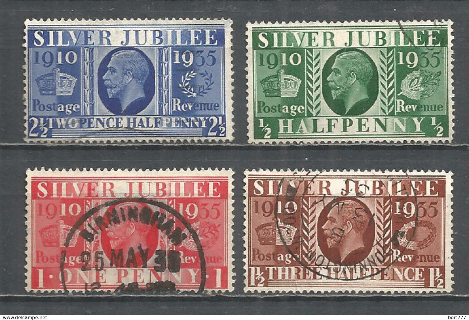 Great Britain 1935 Year Used Stamps  - Gebraucht
