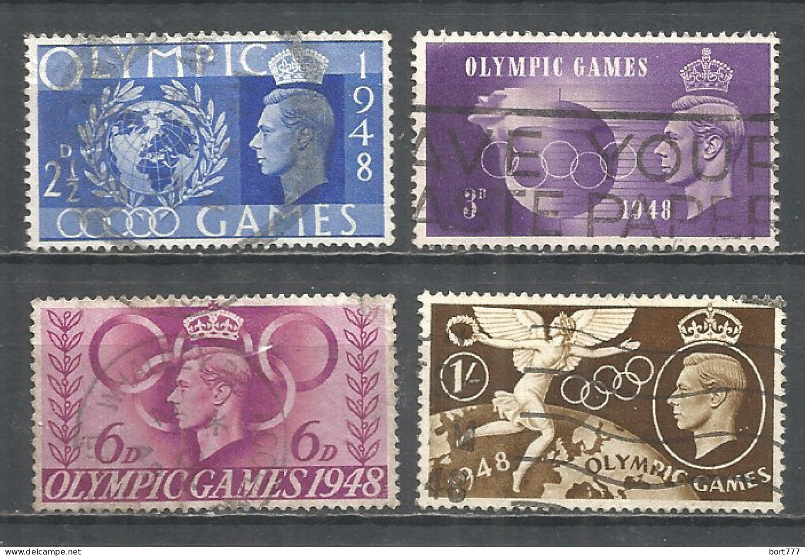 Great Britain 1948 Year Used Stamps  - Usados