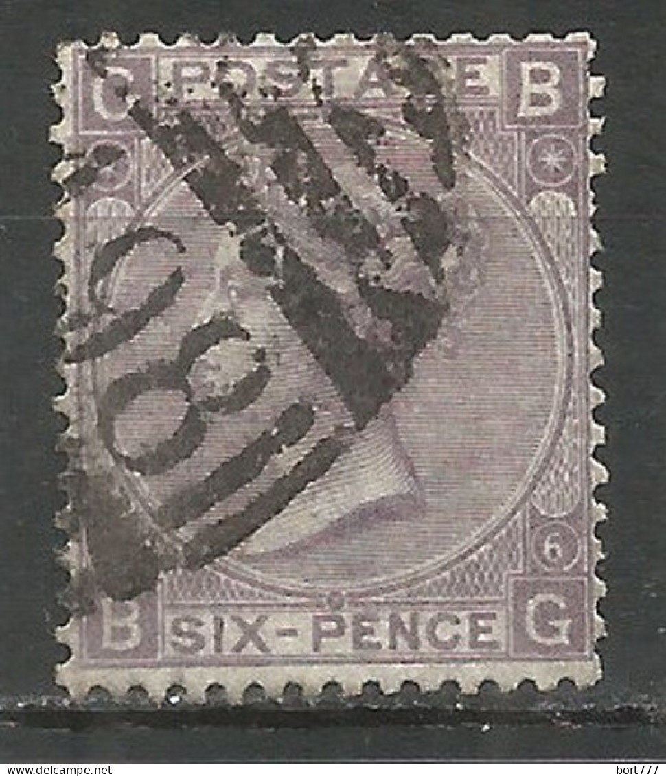 Great Britain 1867 Year Used Stamp Wz.6 - Oblitérés