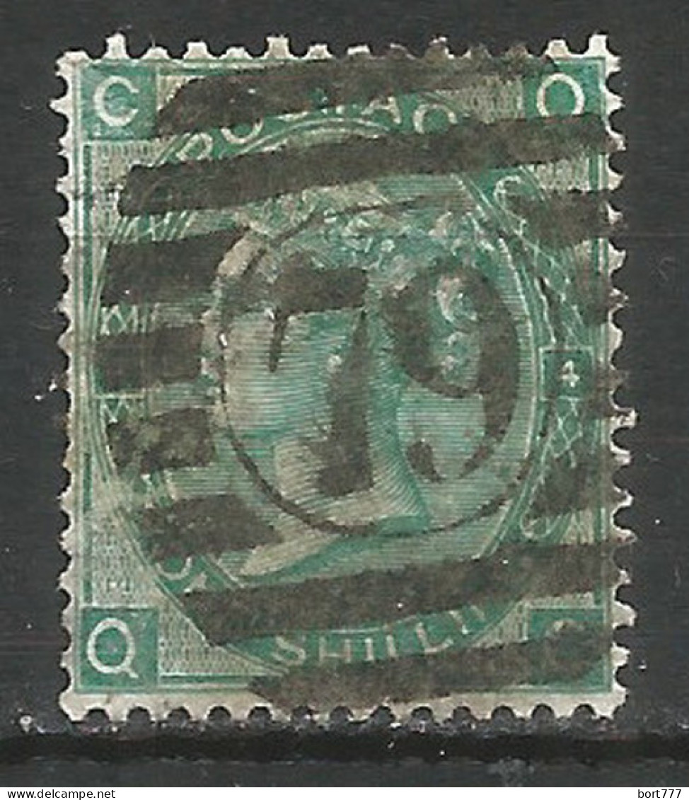 Great Britain 1865 Year Used Stamp Wz.5 - Gebraucht