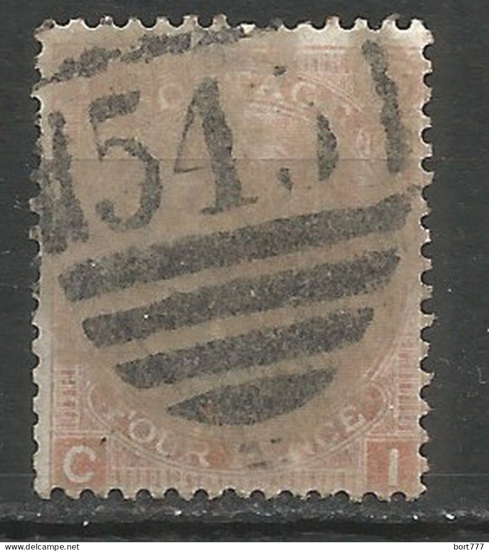 Great Britain 1863 Year Used Stamp Wz.4z - Oblitérés