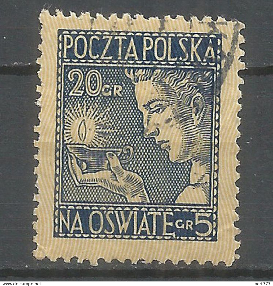 Poland 1927 Year, Used Stamp - Gebraucht