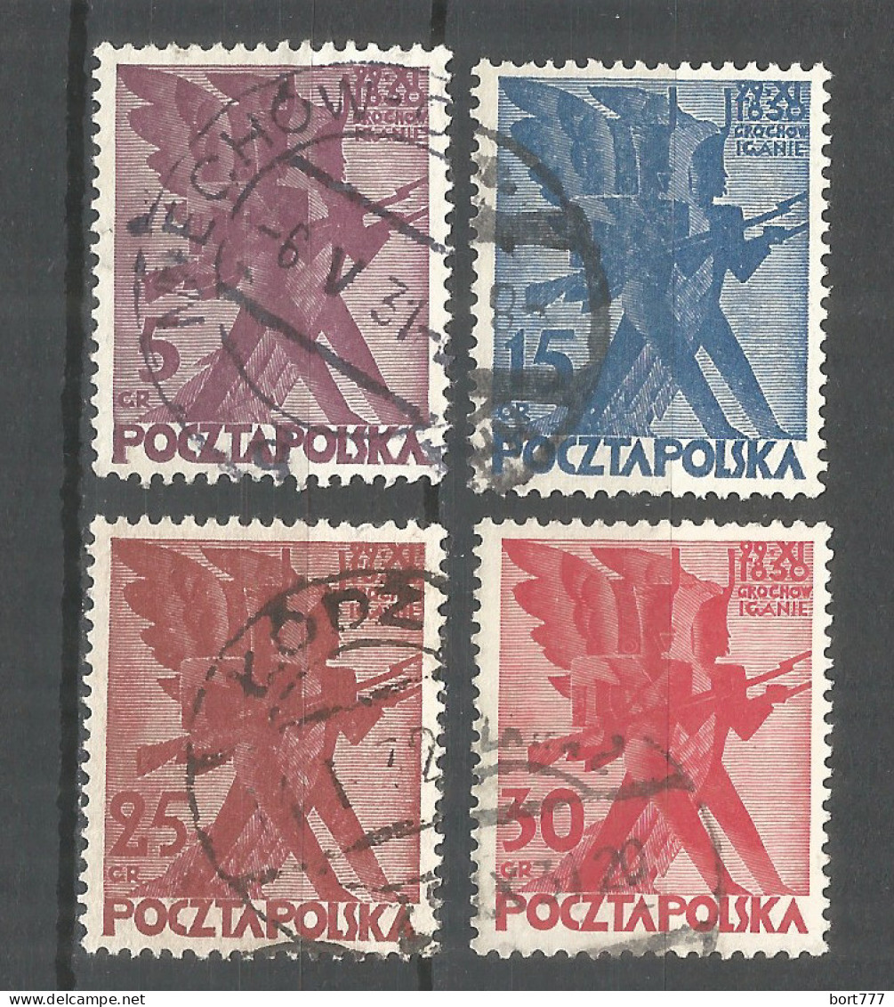 Poland 1930 Year, Used Stamps Set - Gebraucht
