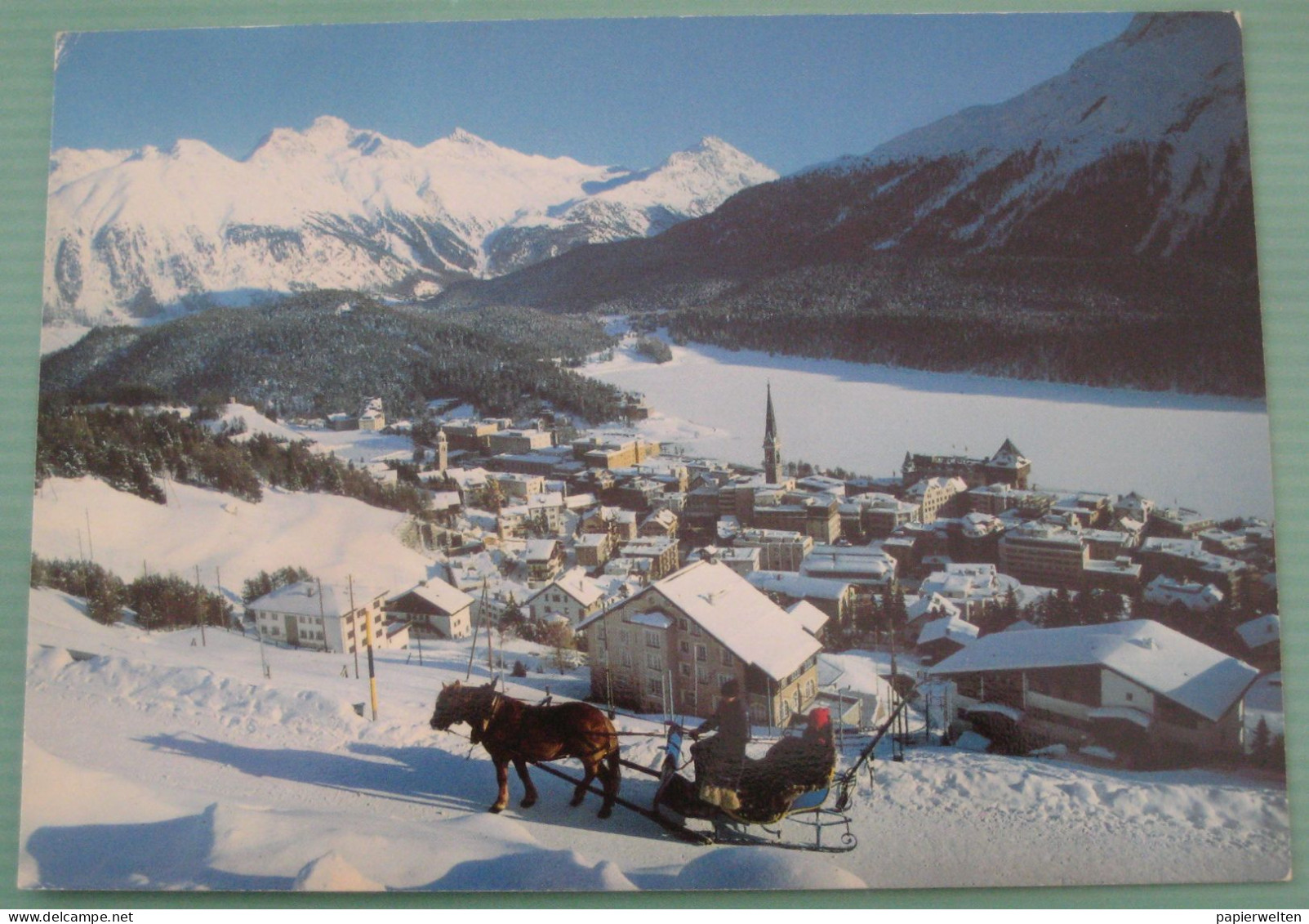 St. Moritz (GR) - Winter Pferdekutschenfahrt - St. Moritz