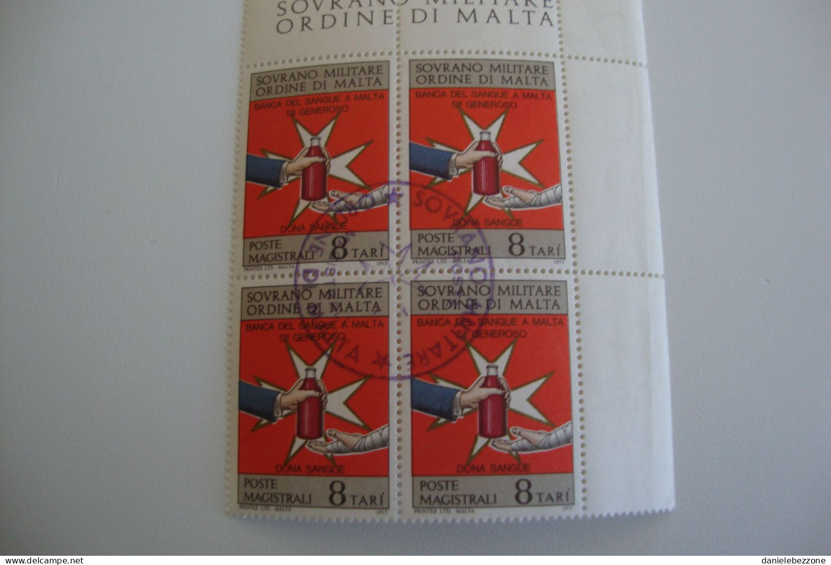 quartine annullate perfette ordine di Malta